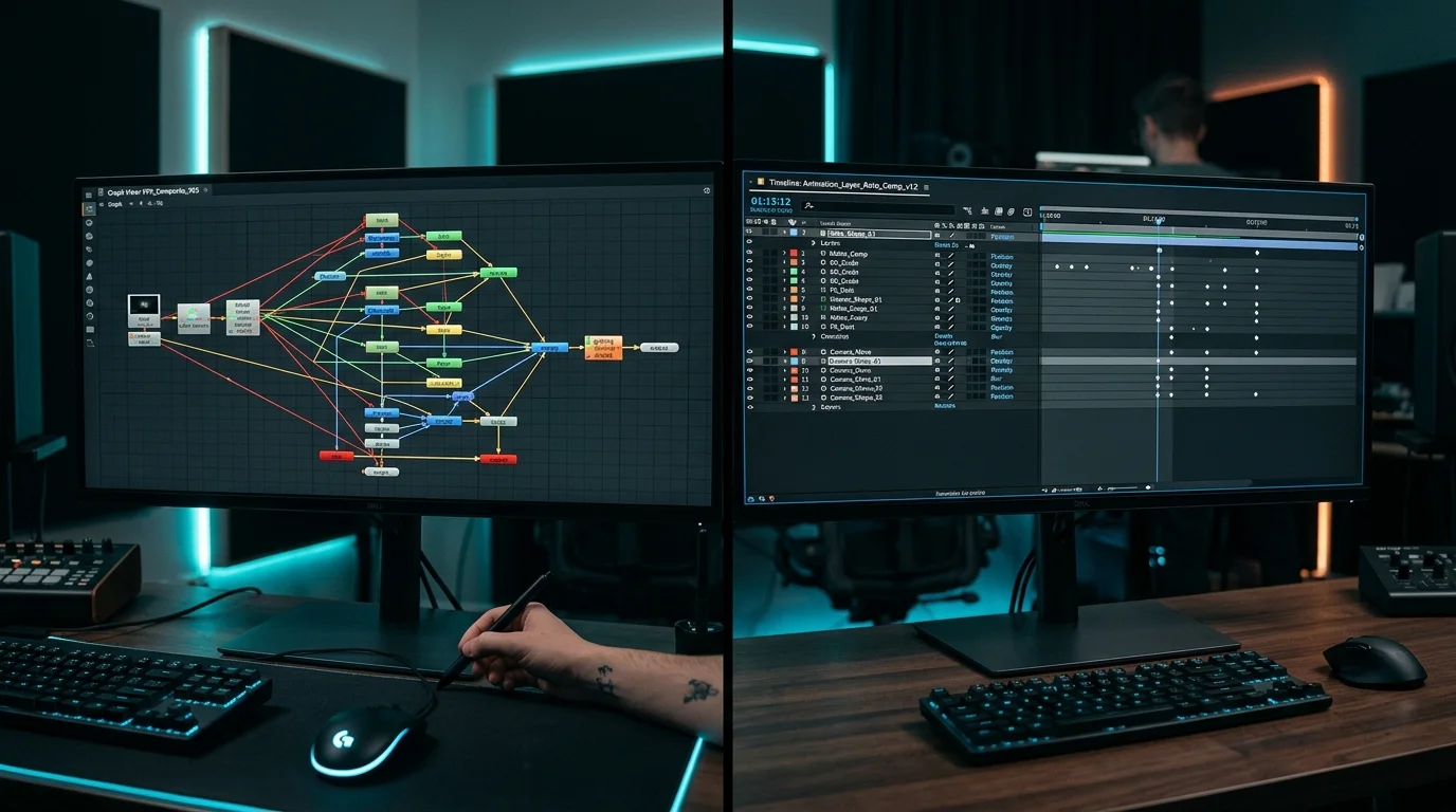 Foundry Nuke vs After Effects (VFX)