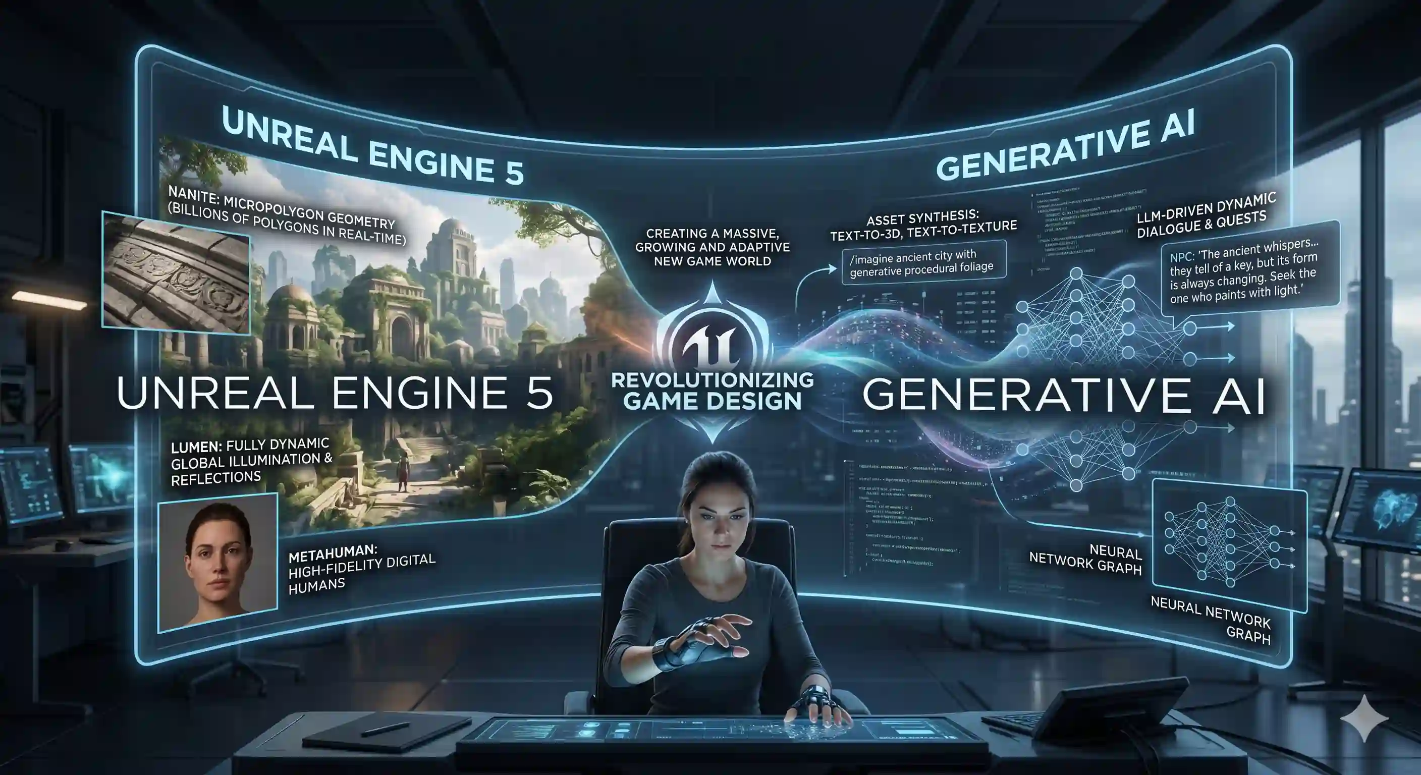 Unreal Engine 5 & Generative AI: Revolutionizing Game Design...