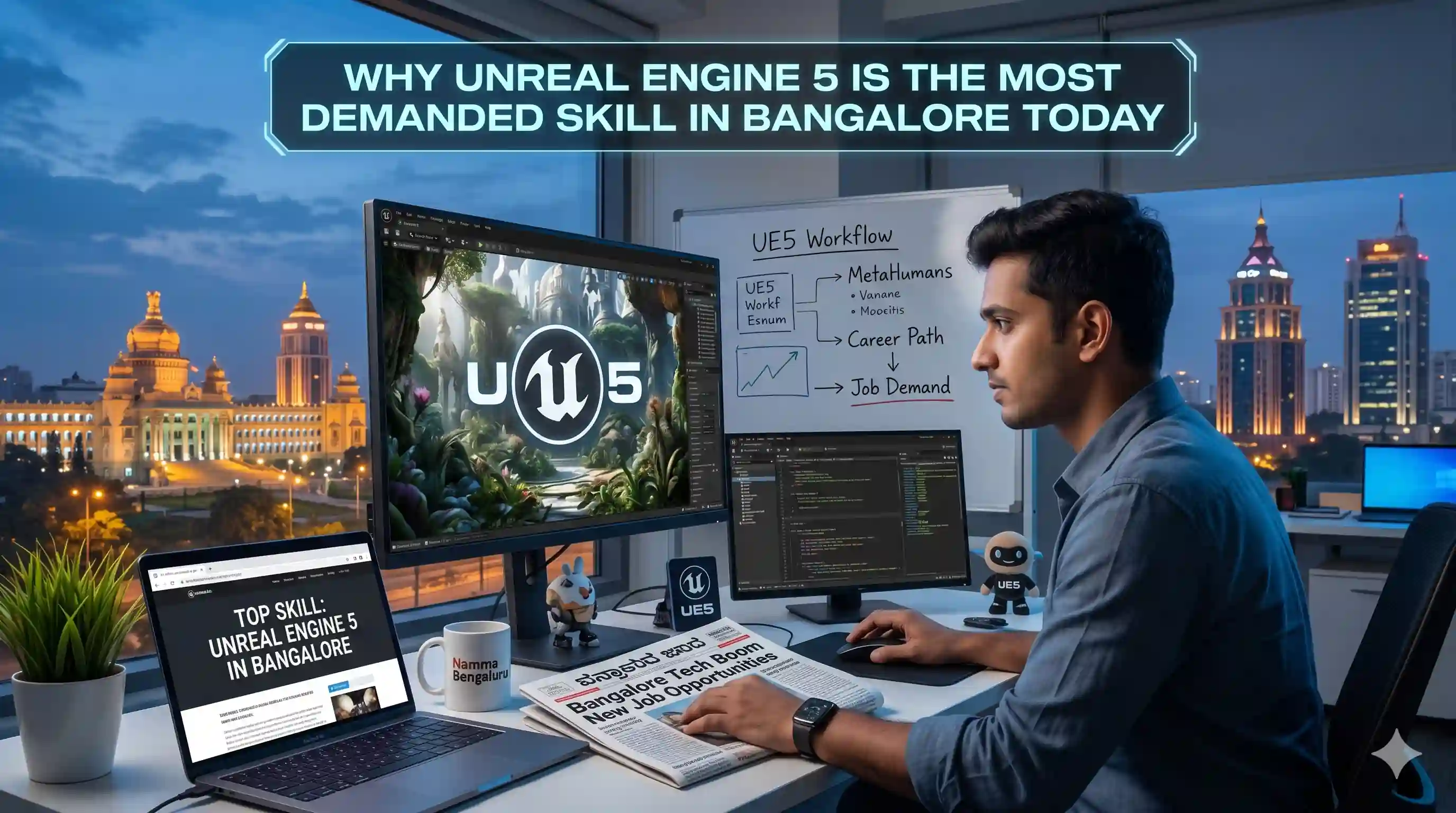 Why Unreal Engine 5 is the Most Demanded Skill in Bangalore...